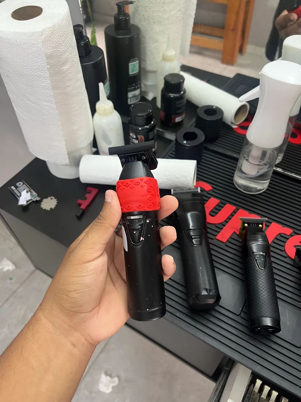 Máquina de acabamento babyliss black  - Foto 2