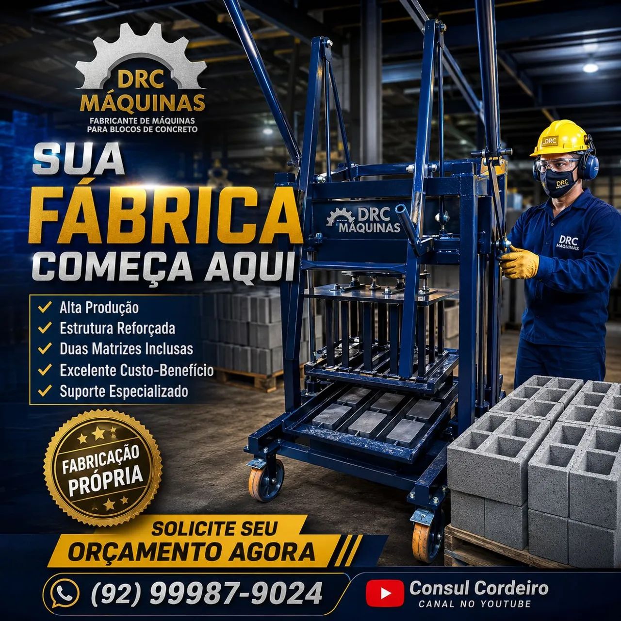 Equipamento para fábrica blocos  - Foto 2