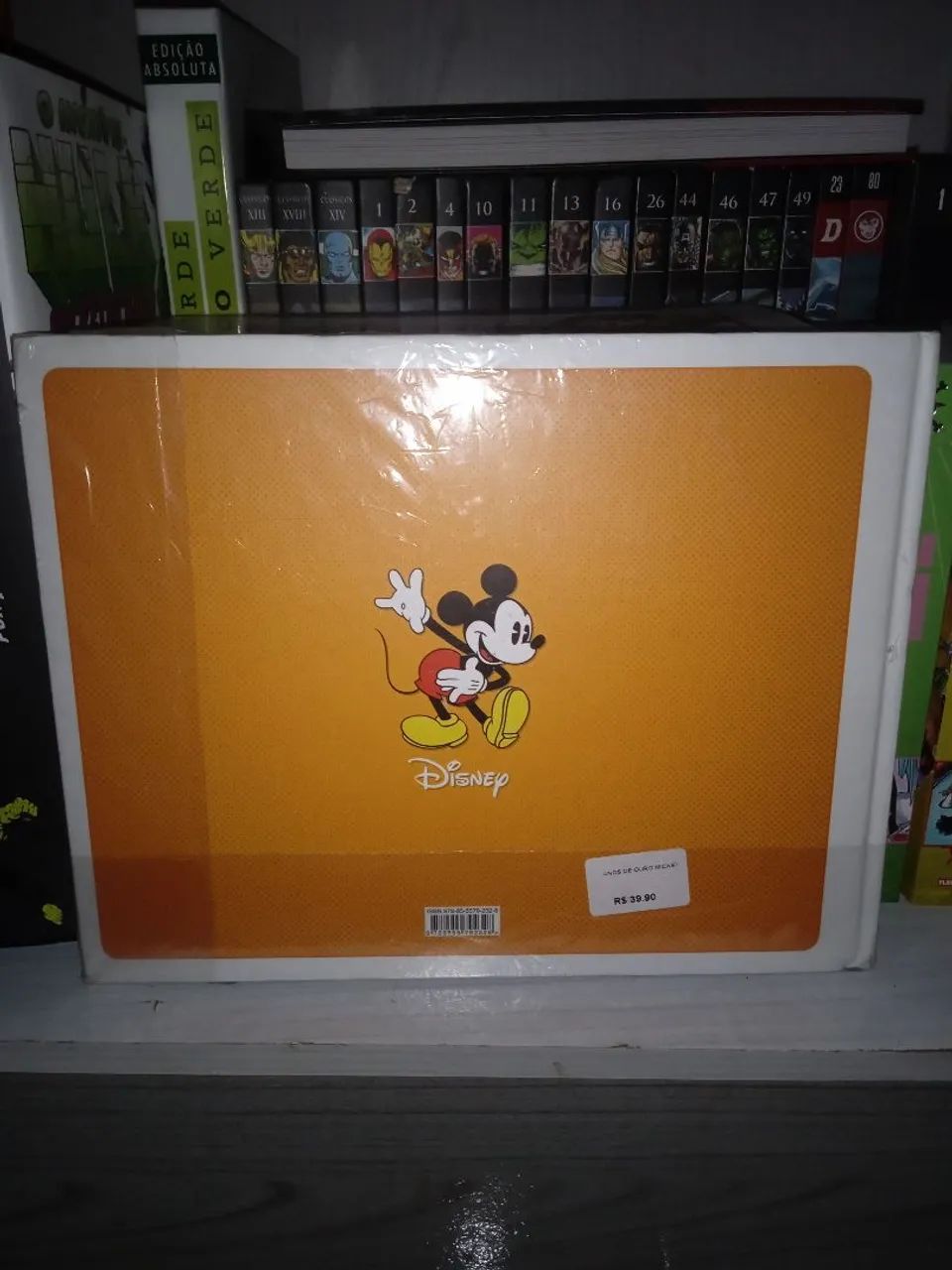 Hq Os Anos de Ouro de Mickey 1938-1939. Mickey Mouse Contra o Mancha Negra novo lacrado - Foto 2