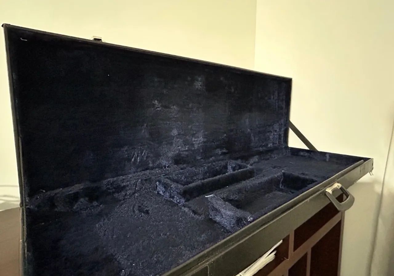 Case rígido para contra baixo e guitarra - Foto 3