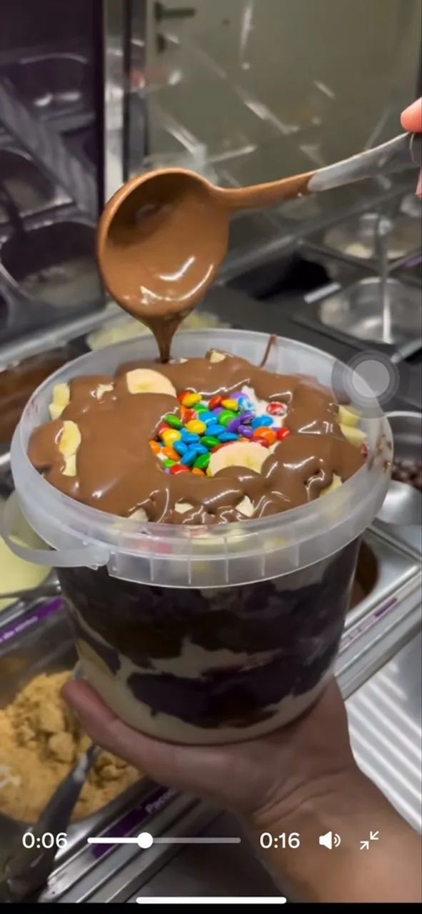 Açaí grátis 