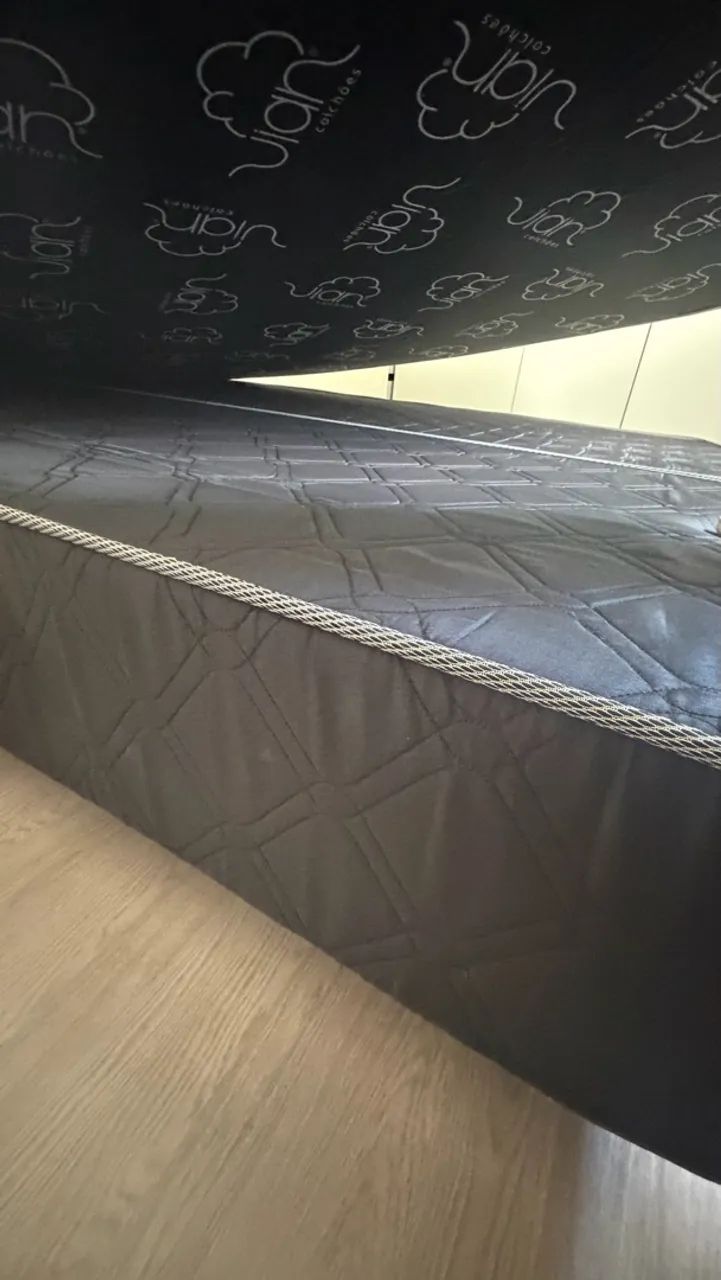 Cama Queen - base para colchão  - Foto 3
