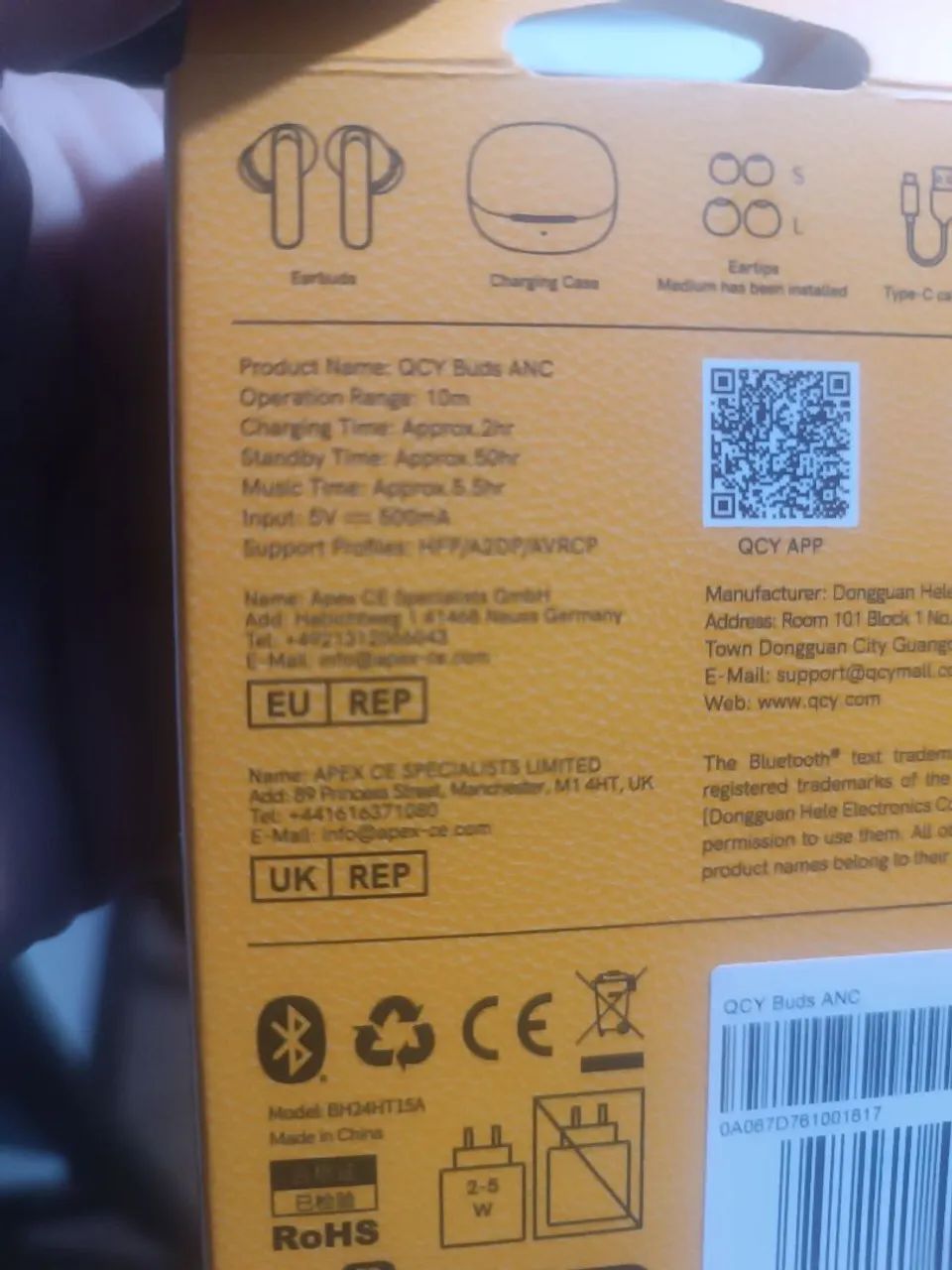 Fone QCY BUDS ANC - Foto 3