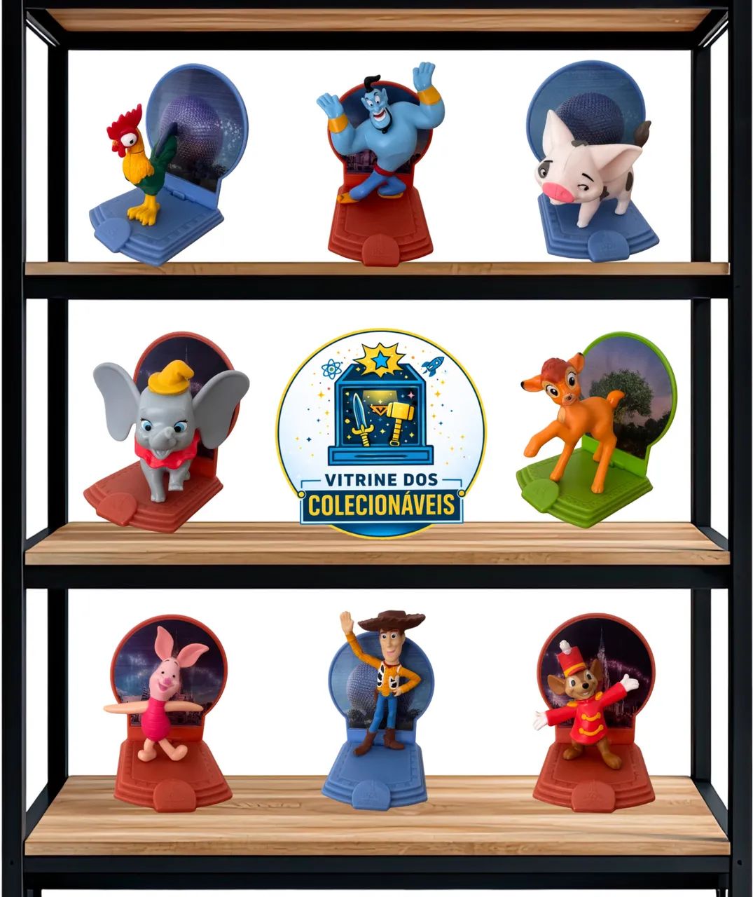 Lote Disney 50 anos (Com base)