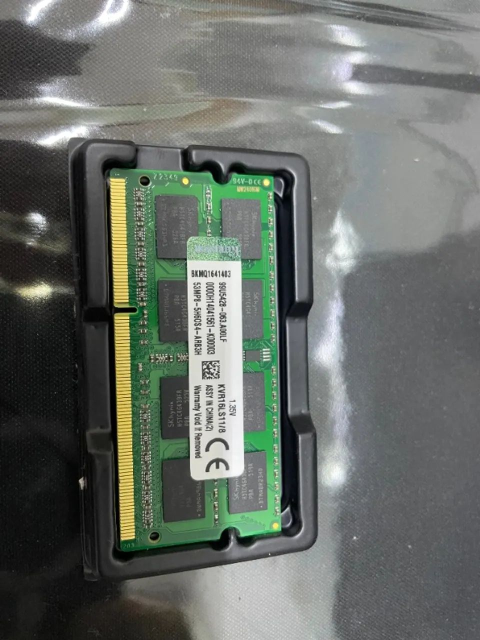 Memória 8GB Kingston Ddr3 1600mhz Kvr16ls11/8 - Notebook - Foto 2