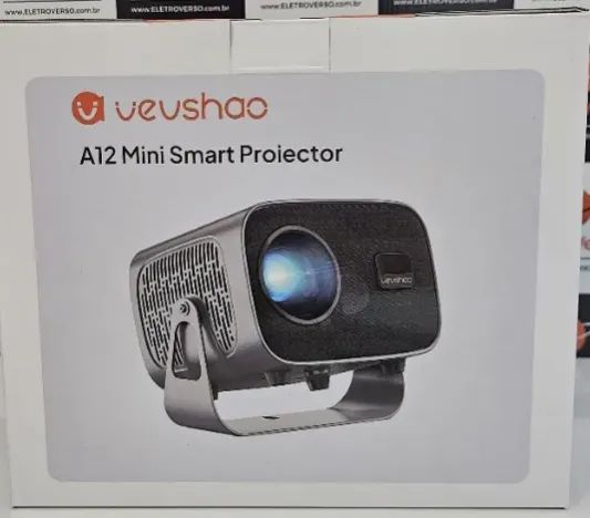 Projetor Vevshao A12 Android 13 Wi-Fi 6 Full HD 1080p 350 ANSI Suporte 4K Novo! - Foto 6