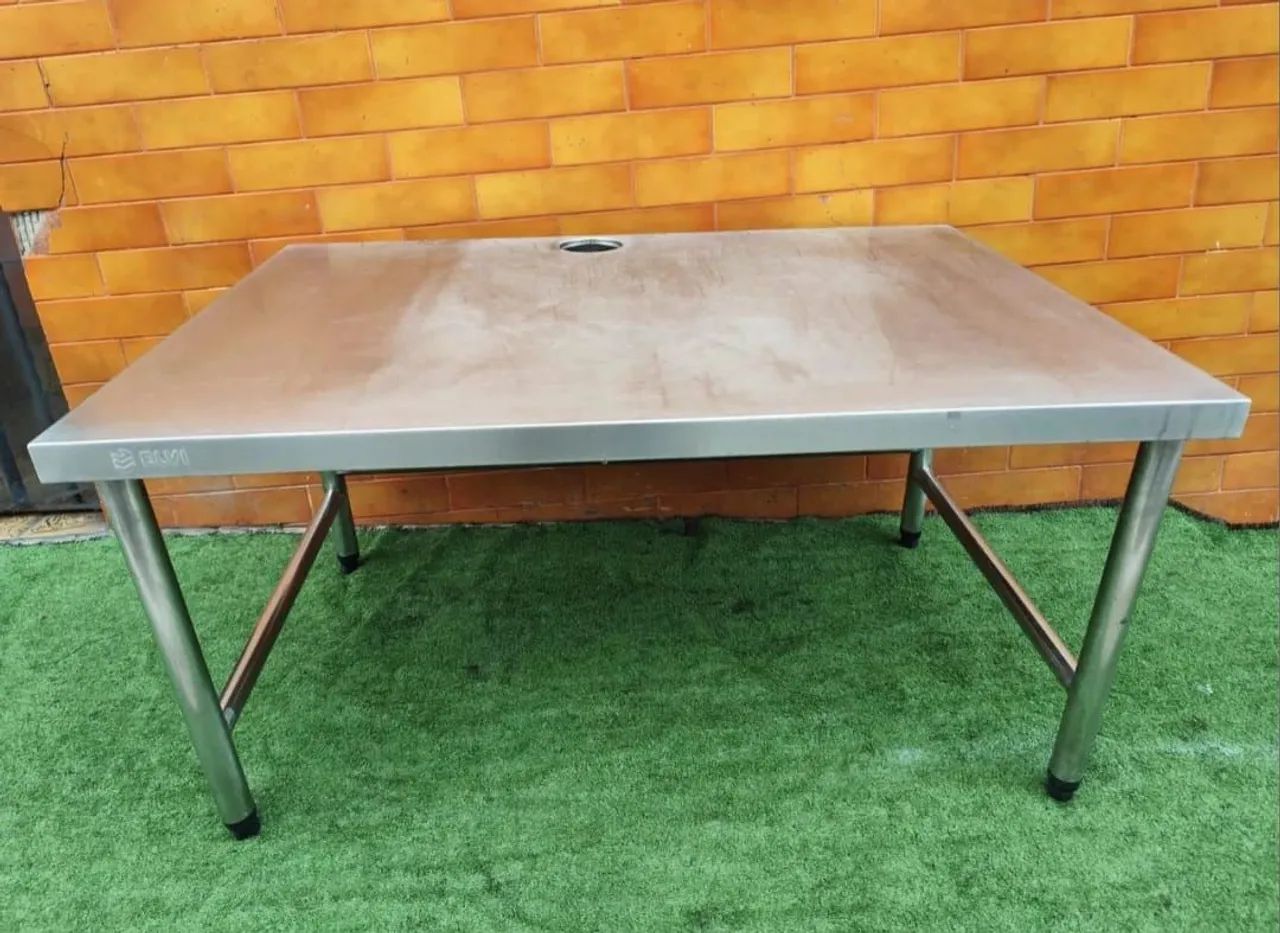 Mesa Inox industrial 304 
