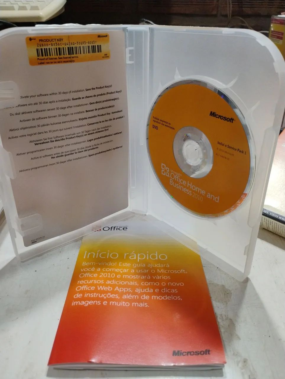 Office 2010 Home Business. Completo. - Periféricos e Acessórios de