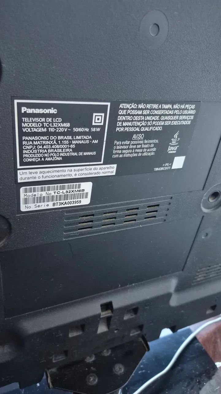 TELEVISÃO 32 POLEGADAS PANASONIC - Foto 2