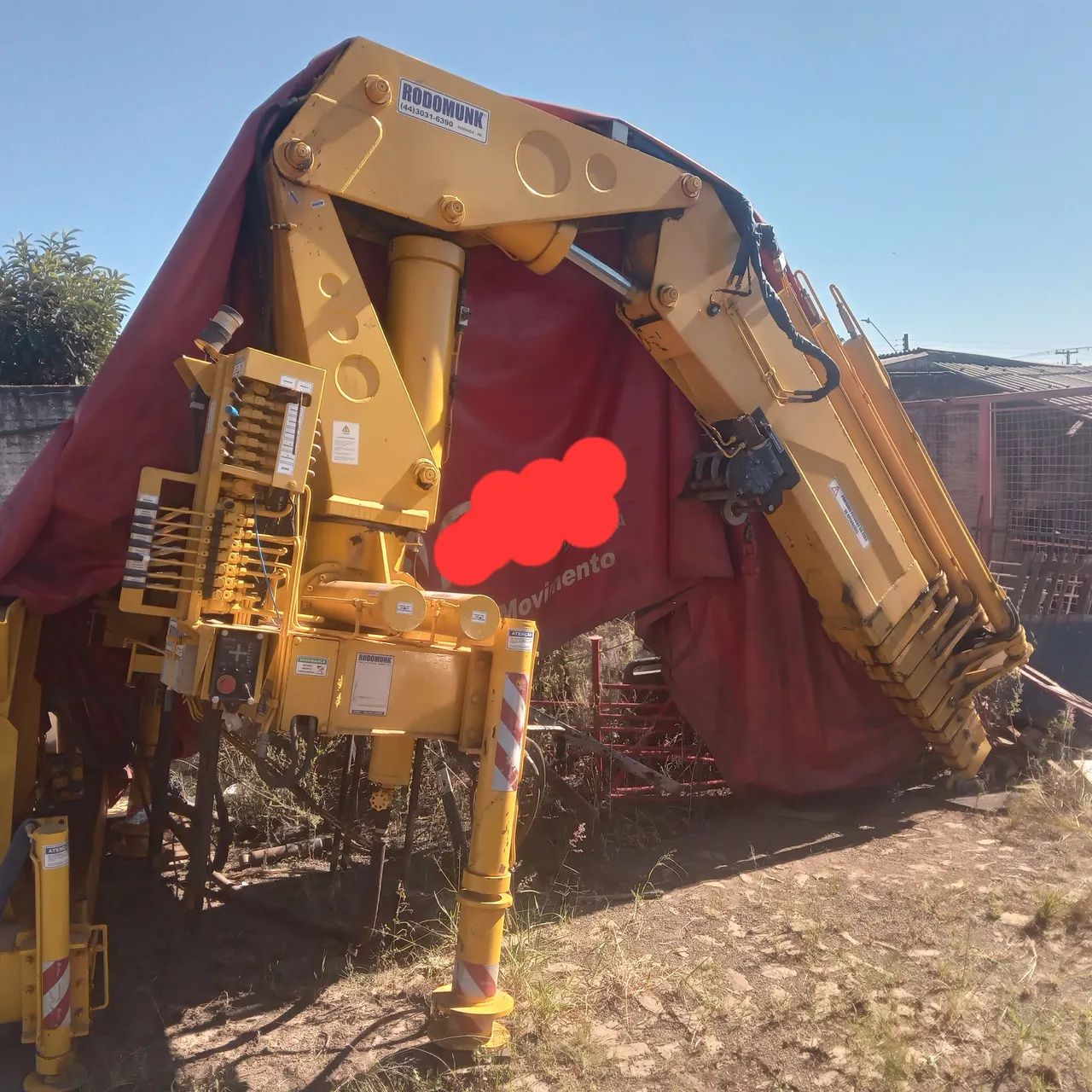 Vendo implemento munck 50 ton