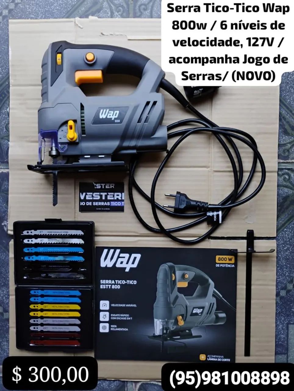Serra Tico-Tico WAP 800w - Foto 2