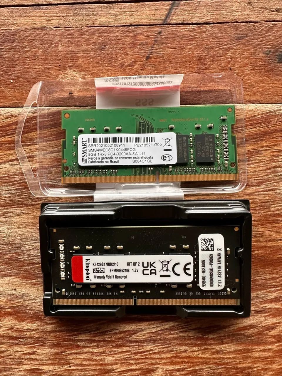 Memória RAM Notebook 2x8GB DDR4 - Foto 2
