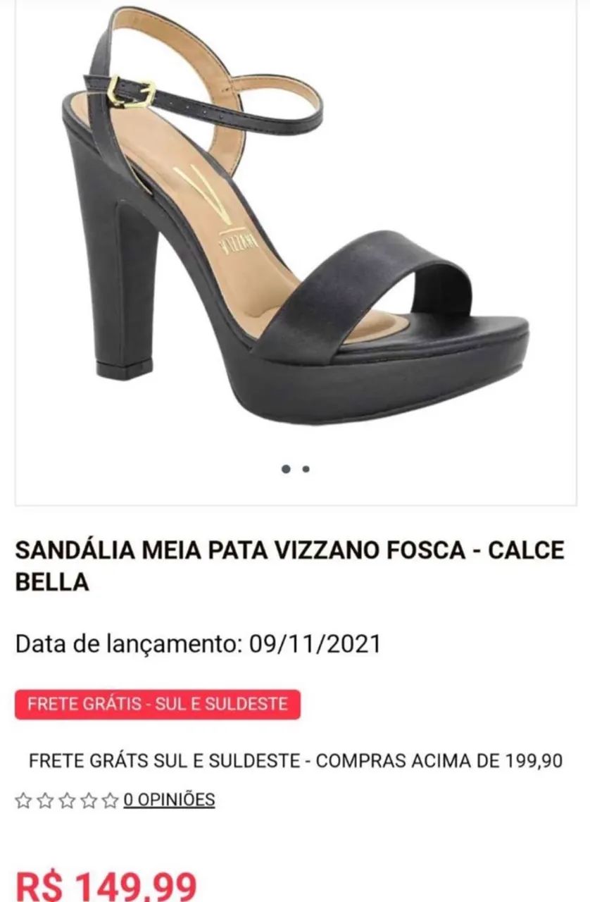 Sapato vizzano 
