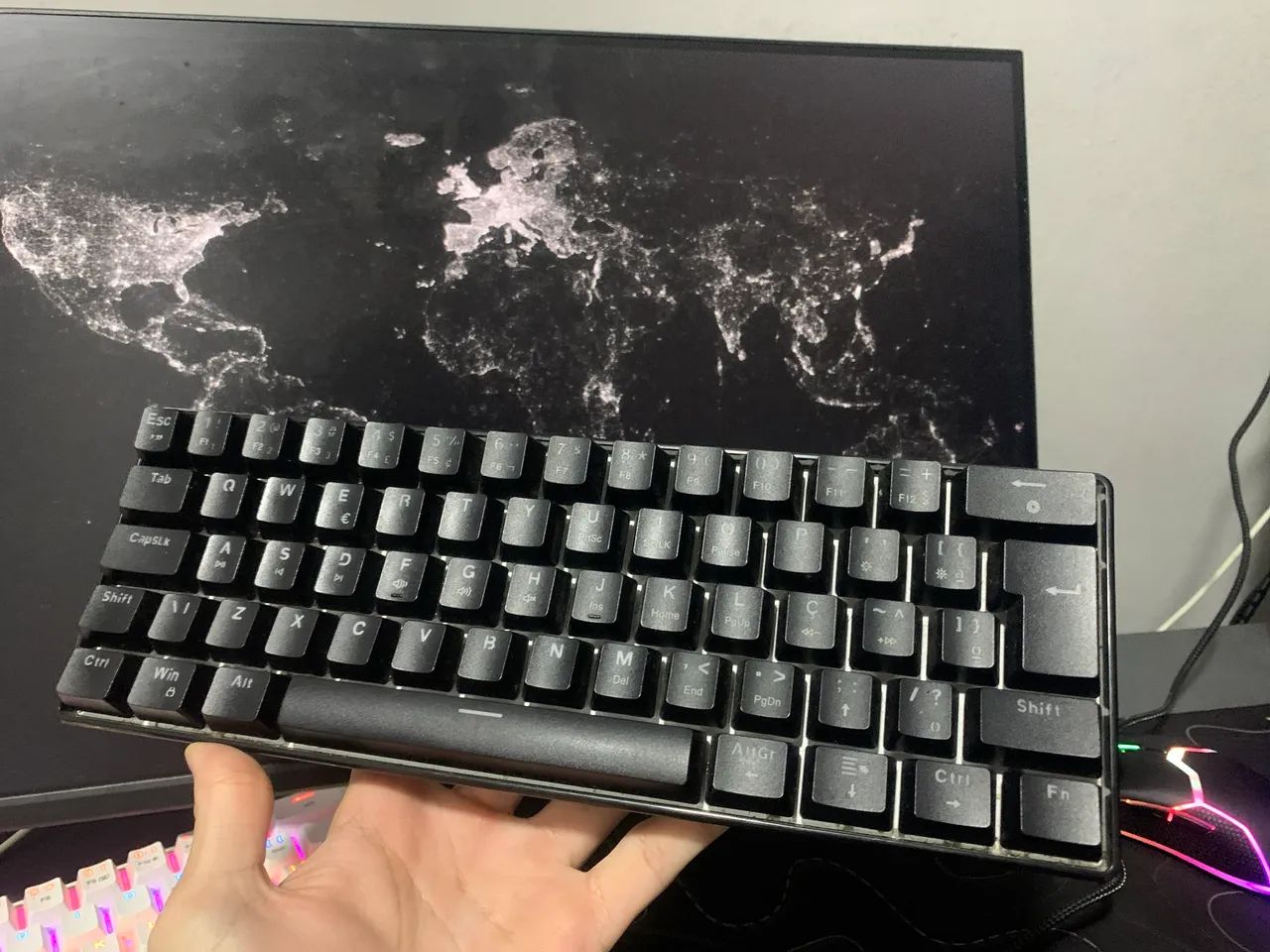 Teclado Mecânico Hyrax Thunder HCK61 - Foto 2
