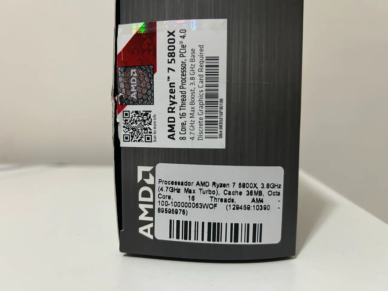 Processador Ryzen 7 5800x - Foto 4