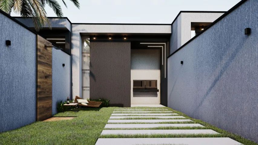 Casa com  dois ou três  suítes no Eusébio - 71/91m²