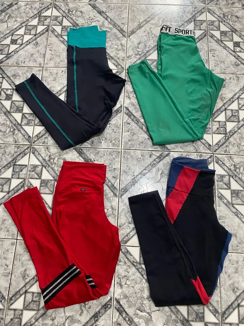 Lote legging (6 peças)