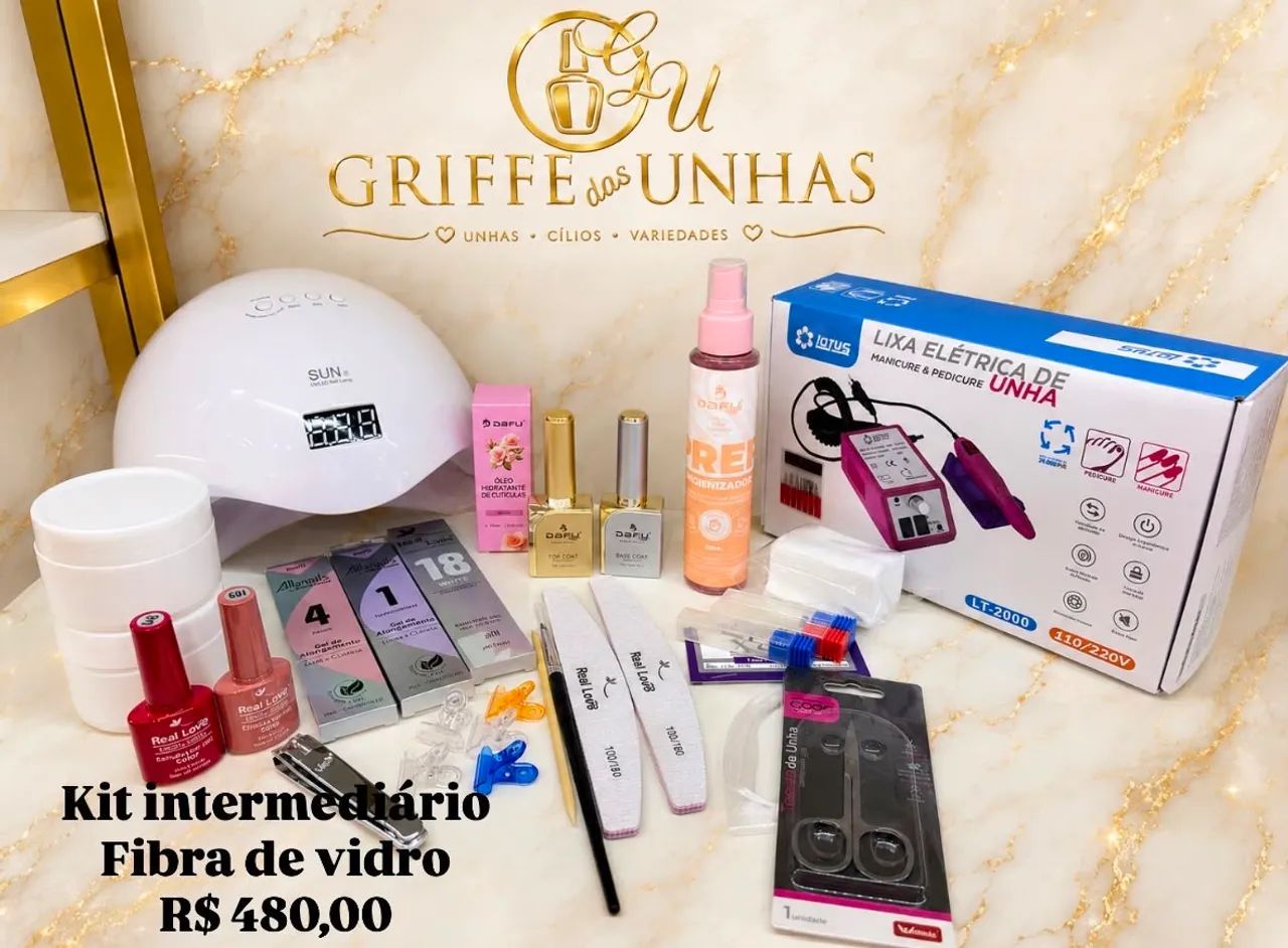 Kit alongamento de unha  - Foto 2