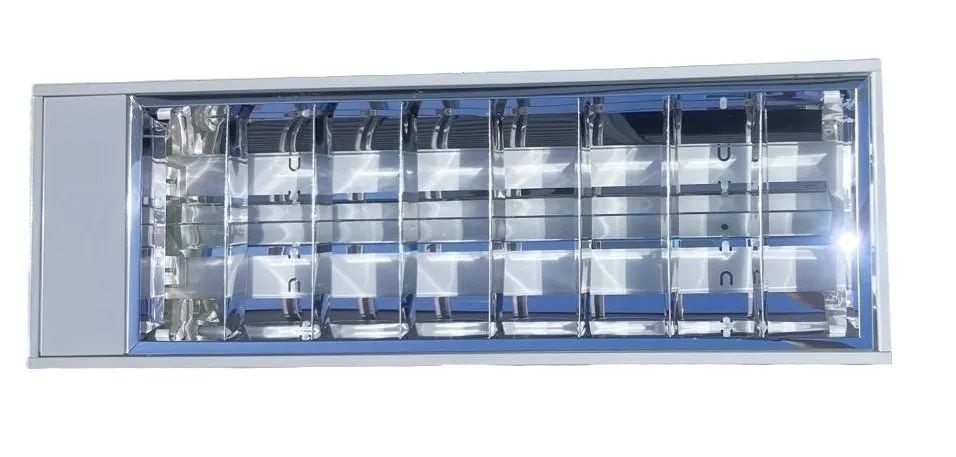 Luminária de Sobrepor c/ Aletas para 2 lâmpadas de 20W - A400 - Branca - Abalux - Foto 2