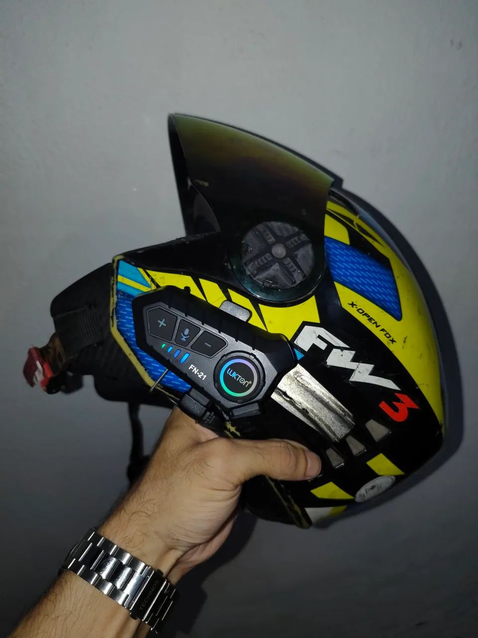Rádio Intercomunicador para capacete - Foto 2