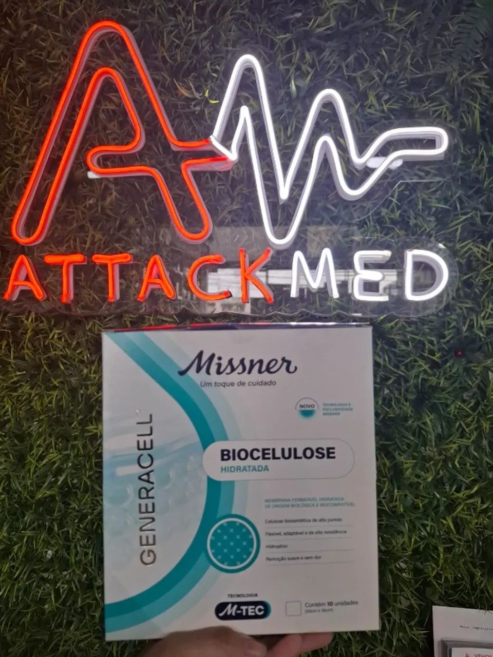 Curativo de Biocelulose 10x10cm - Missner