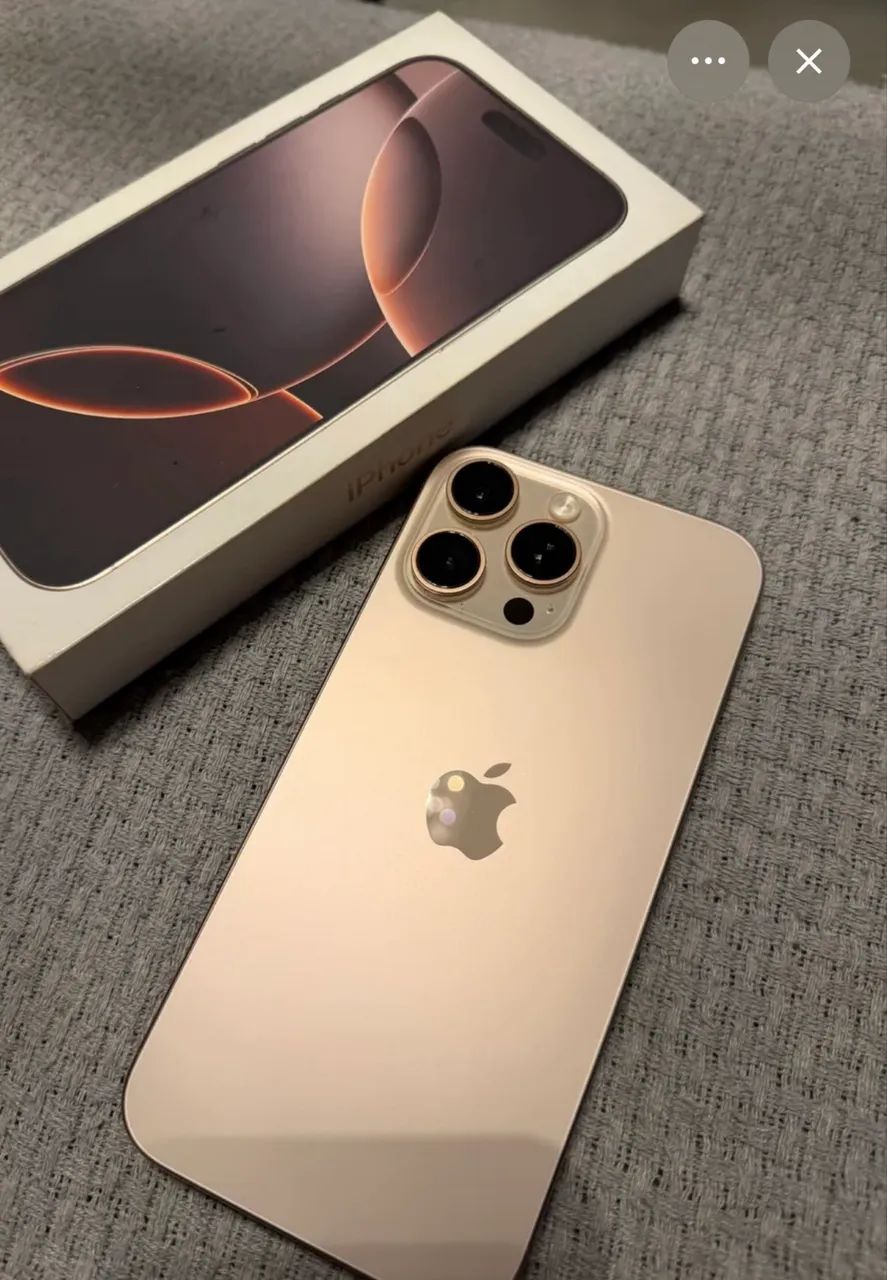 iPhone 16 pro Max impecável bateria 96% 