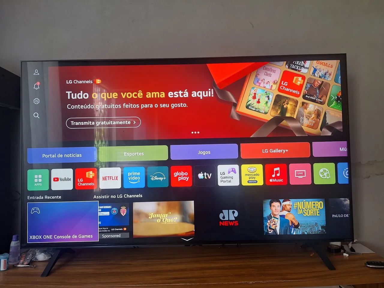 TV LG 65 4K NANO Cell polegadas aceito cartão! - Foto 4