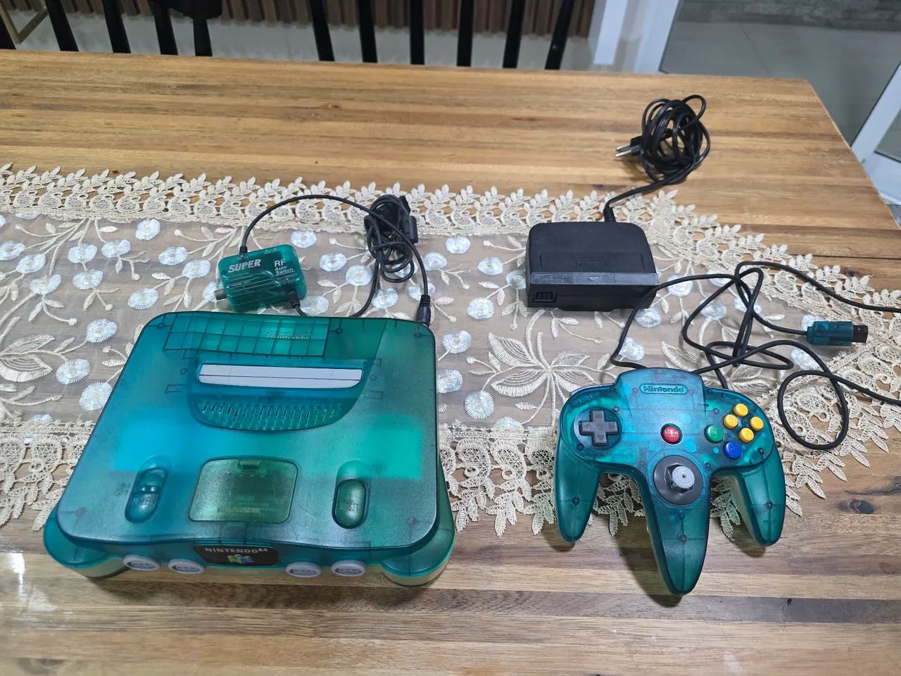 Nintendo 64 Clear Blue & White - Foto 2