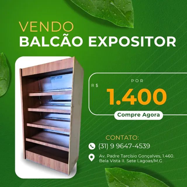 Vendo Balcão Expositor, Expositor e 2 Batedeiras - Foto 2