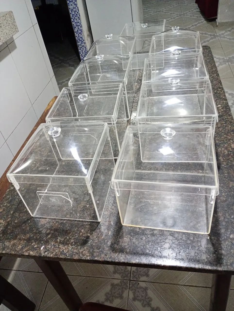 Caixa de acrílico 