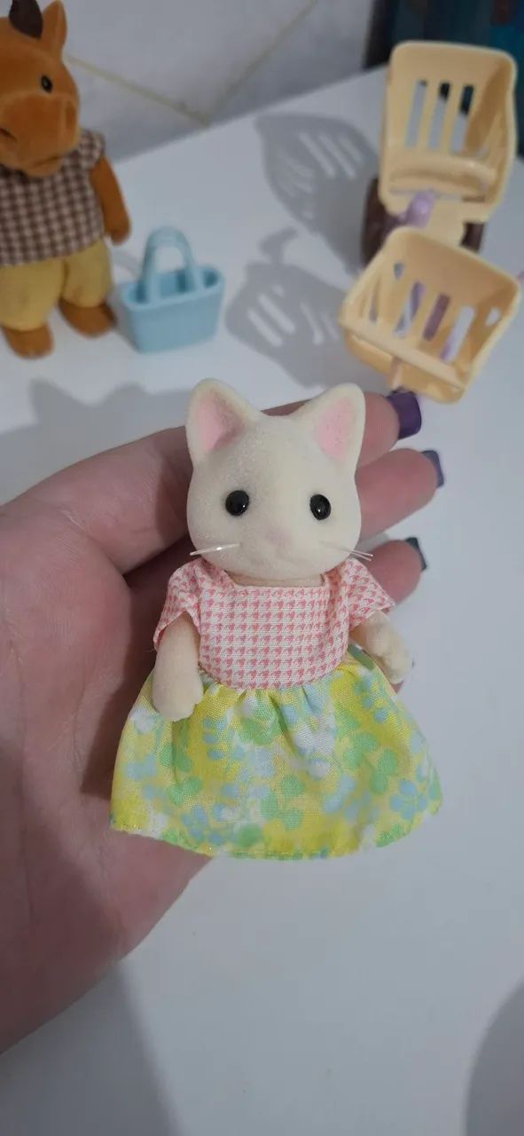 Dupla sylvanian families forest families  - Foto 6