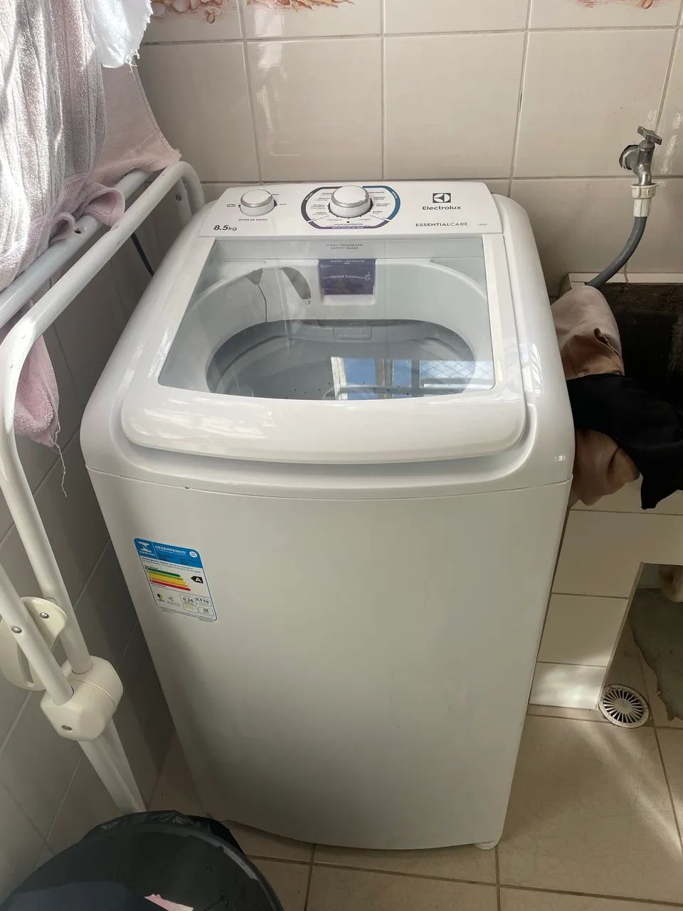 Lavadora de Roupas Electrolux 8,5Kg Essential Care LES09 - Foto 4