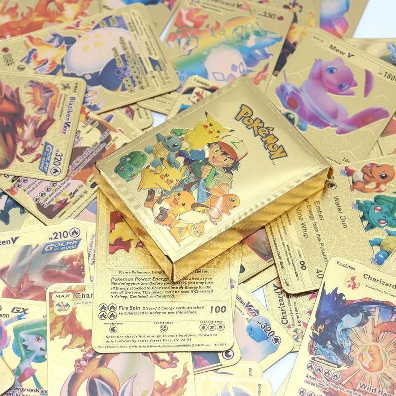 Cartas Pokémon Kit 55 cartas  - Foto 4