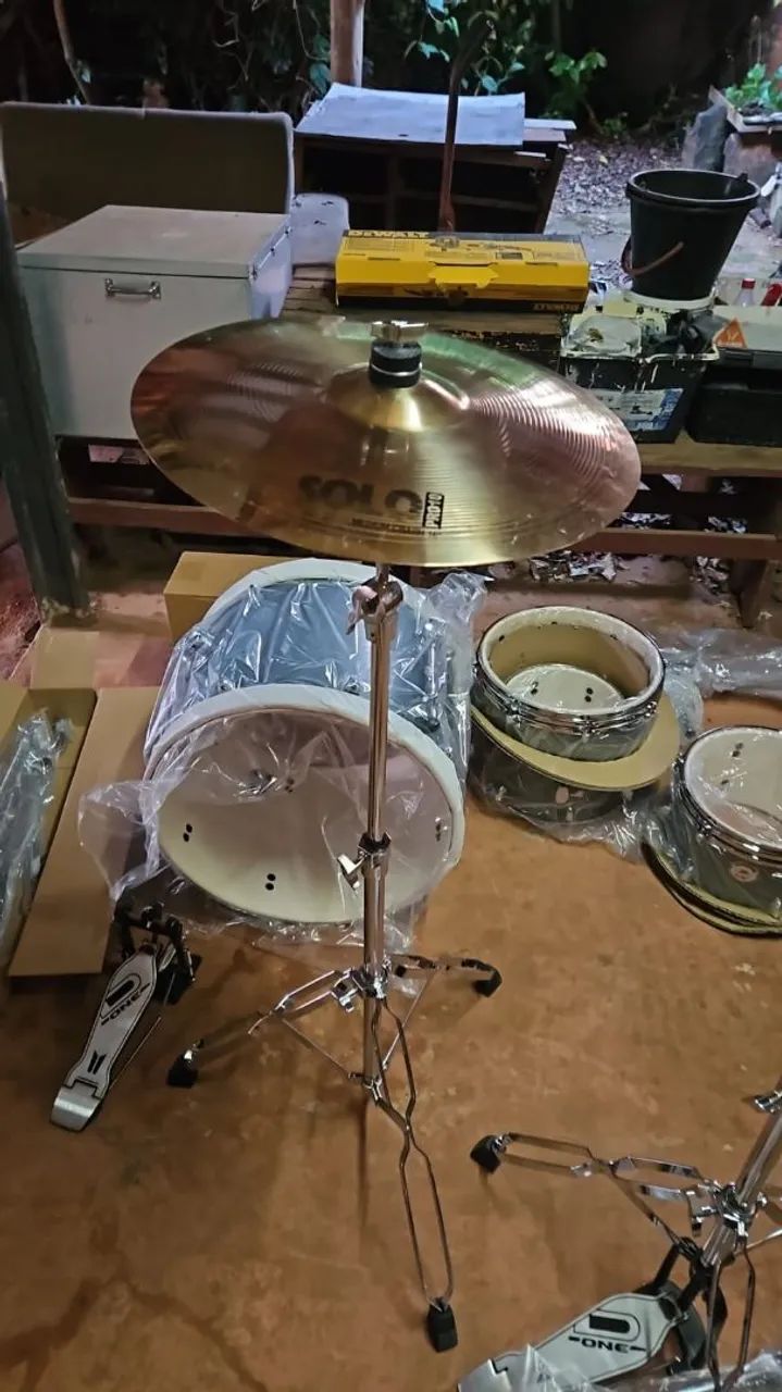 Bateria acústica  - Foto 5