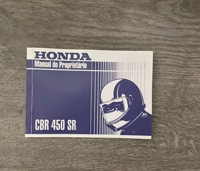 Manual do Proprietario CBR 450 SR - Foto 5