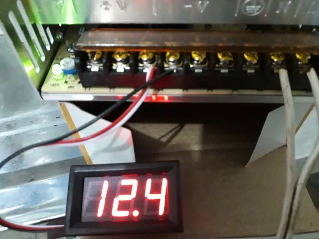 Voltimetro Digital Dc 4,5v - 30v Medidor Bateria - Foto 2