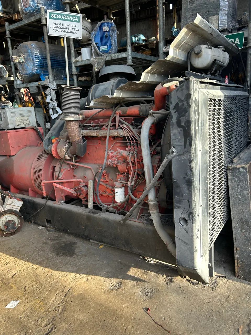 GERADOR DE ENERGIA SCANIA 450KVA ABERTO - Foto 2