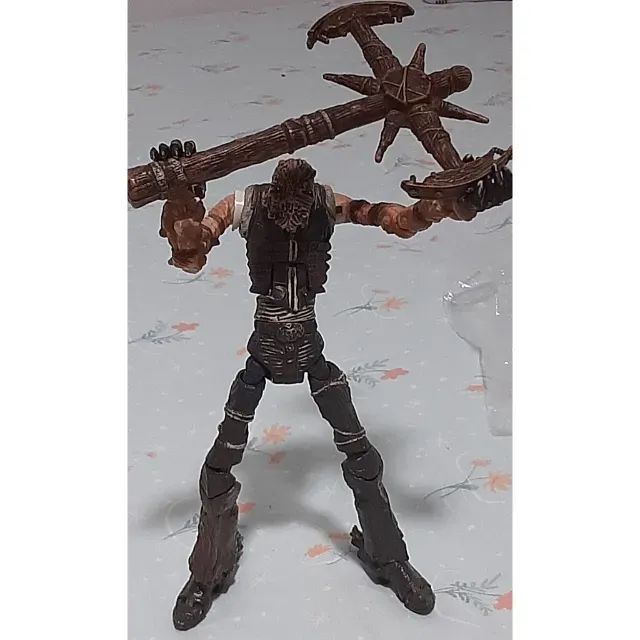 Action Figure Marvel Legends Ghost Rider Scarecrow 2007 da Hasbro (Peça com Restauro) - Foto 5