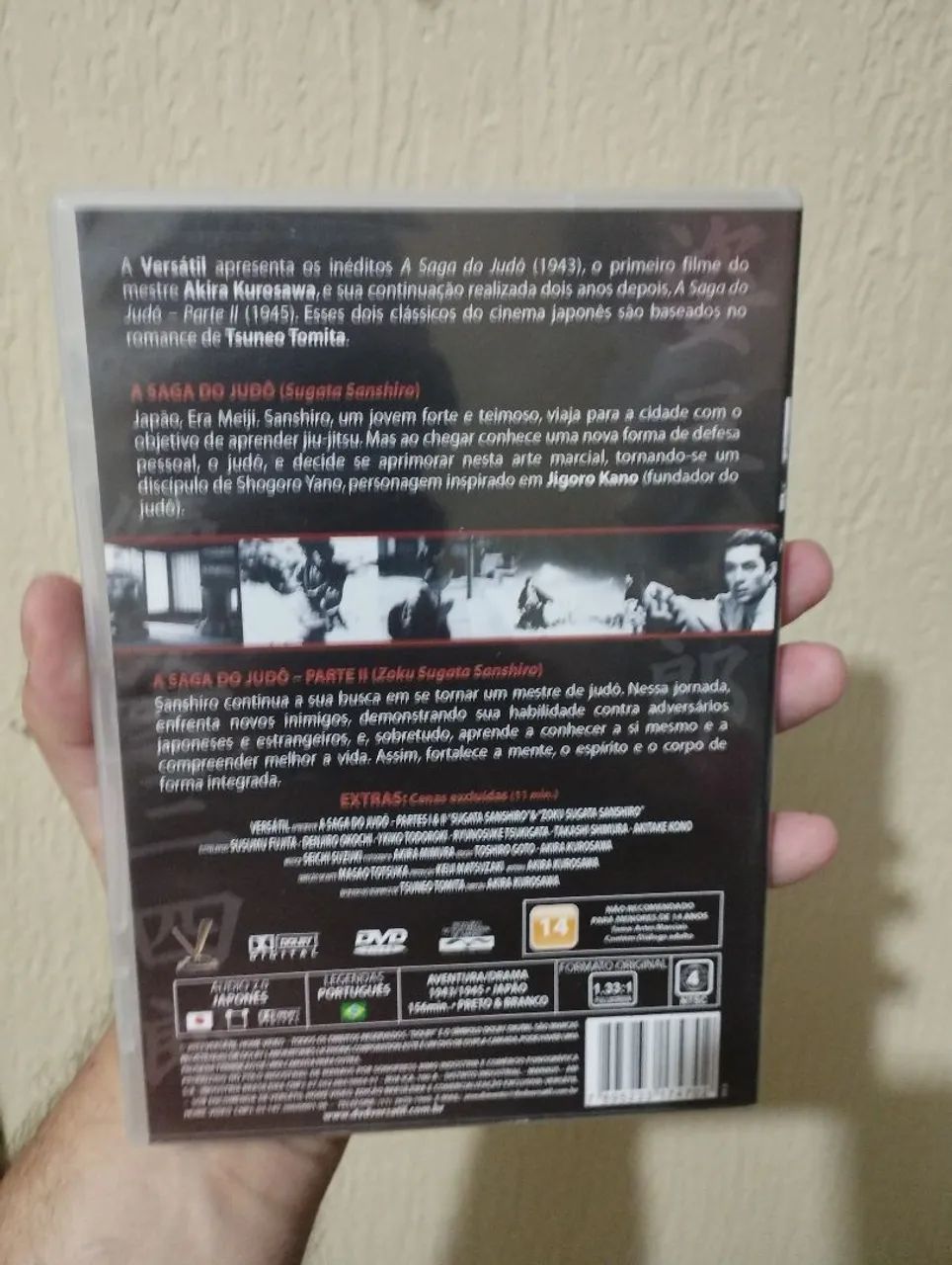 Dvd a saga do judô Kurosawa  - Foto 2