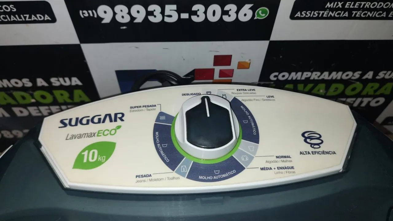 Tanquinho Suggar 10kg funcionando perfeitamente com garantia de 3 meses - Foto 2