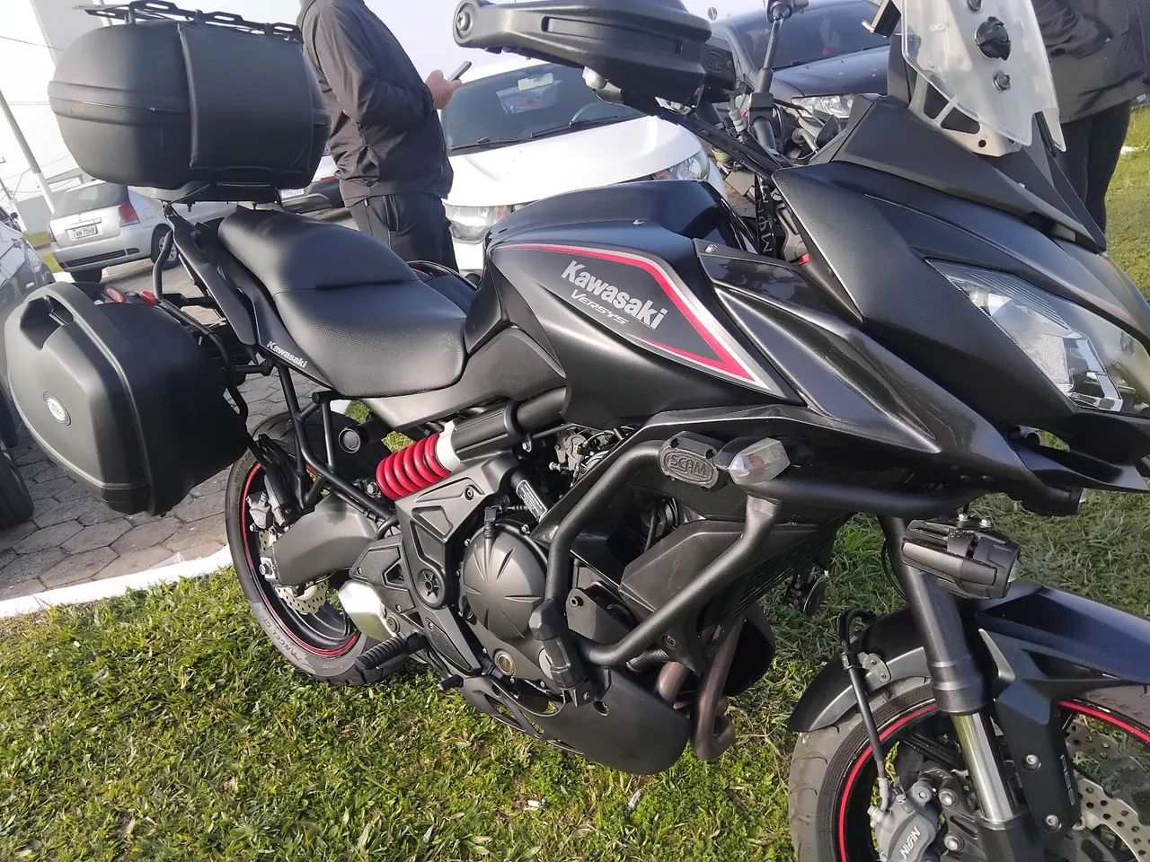 Versys 650 com mais de 5mil em acessórios  - Foto 2