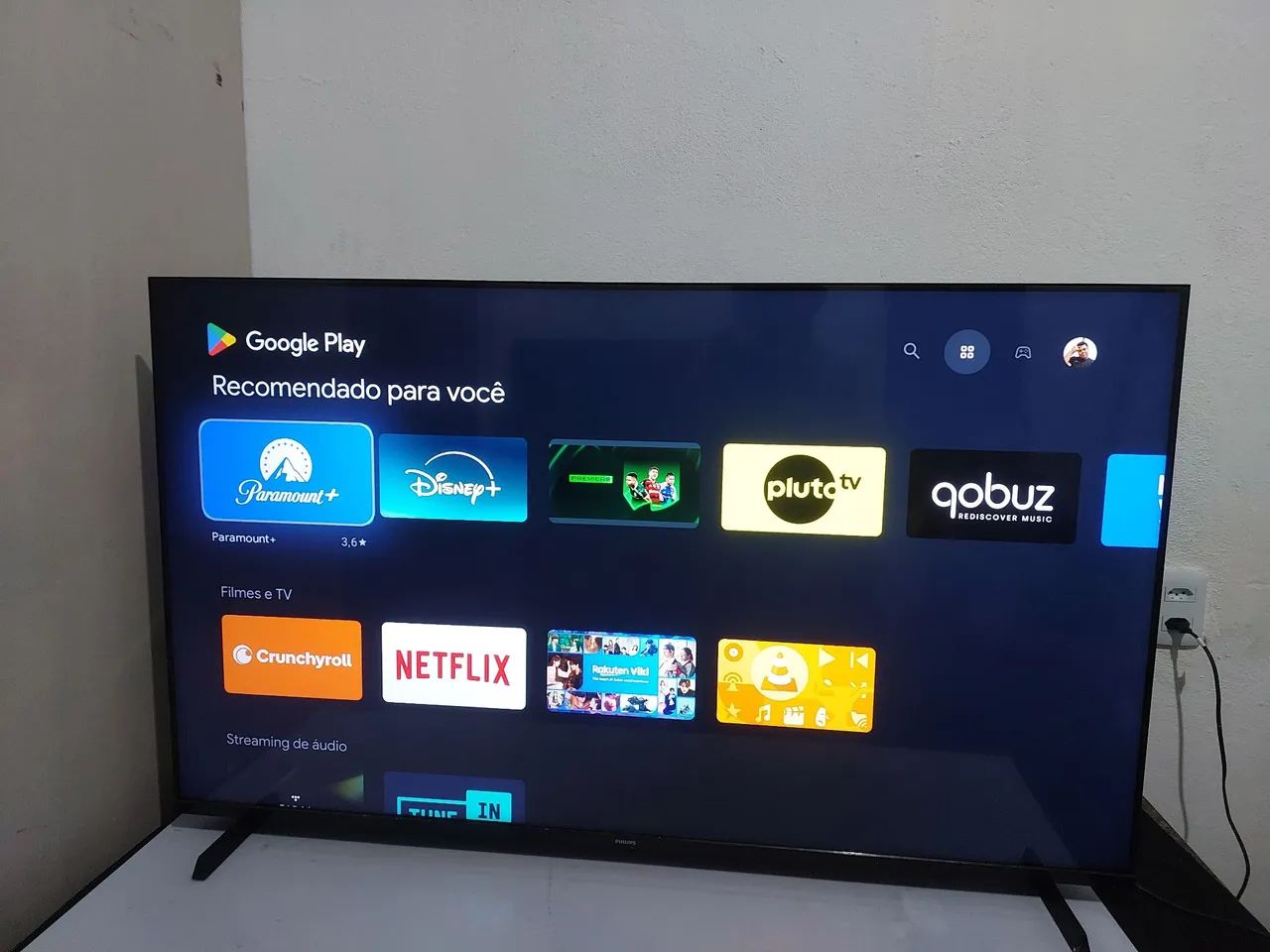 Smart Tv Philips Android 50 Polegadas 4K  - Foto 3