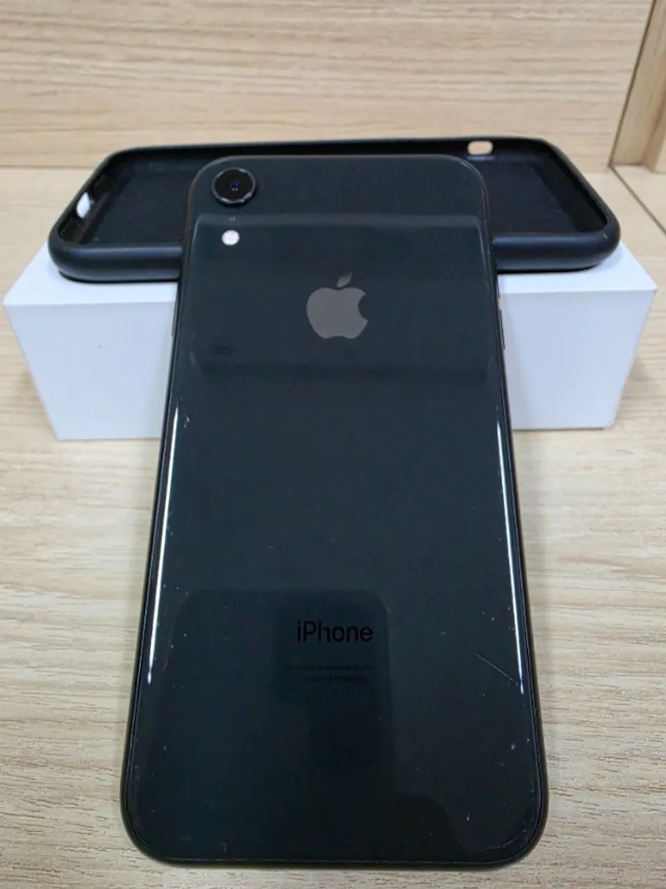iPhone XR MRY42BR/A A2105 64GB Preto - Foto 5