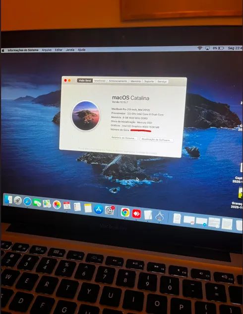 MacBook Pro 13" 2012 | 8GB RAM | SSD | macOS Catalina - Foto 4