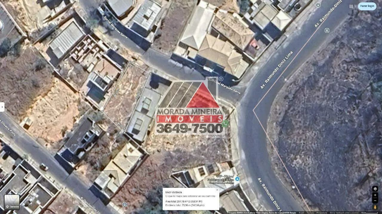 LOTE COM 287M² NO BAIRRO LIBERDADE