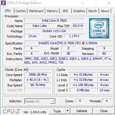 Kit upgrade I5 7600 + Placa mae MSI H110M PRO-VH PLUS DDR4 - Foto 3