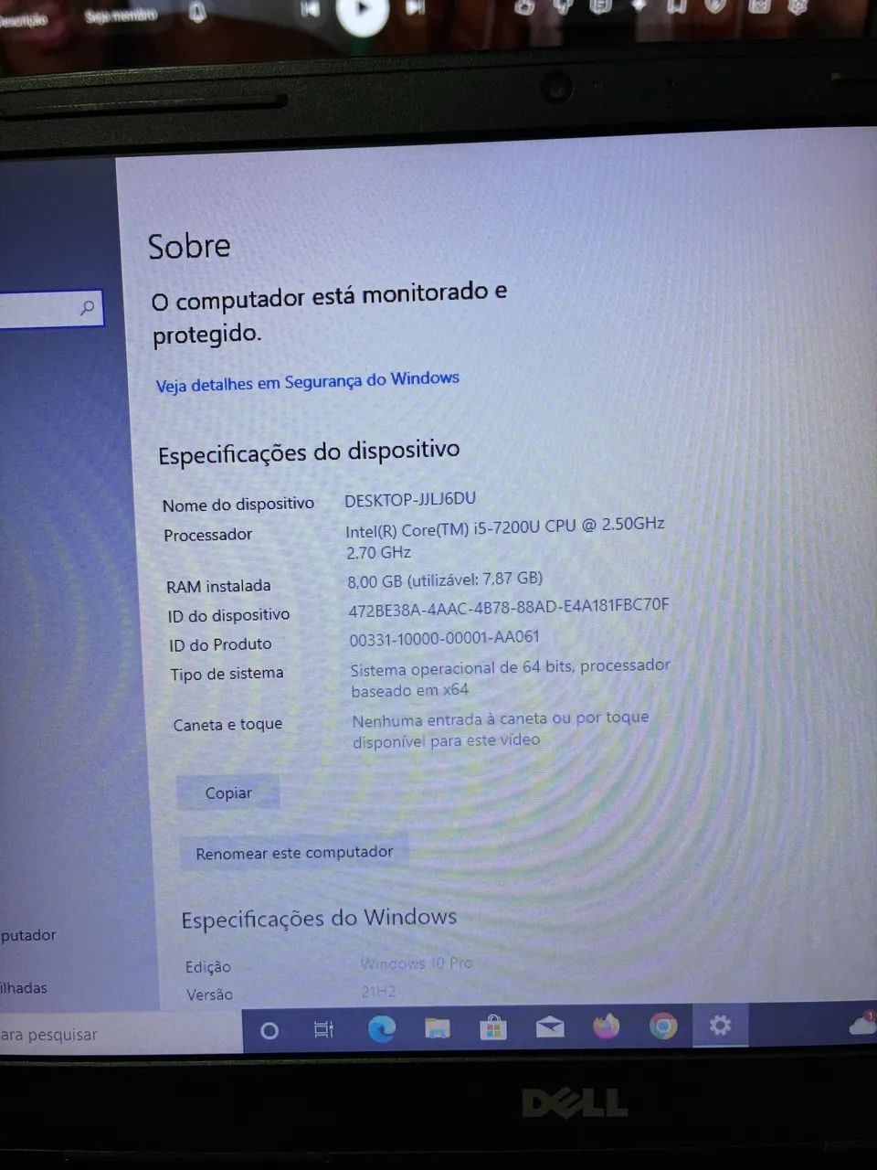 Notebook Dell inspiron 15-3567  i5 (7ª Geração) - Foto 4