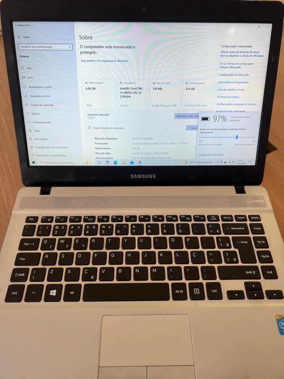 Notebook Samsung  - Foto 3