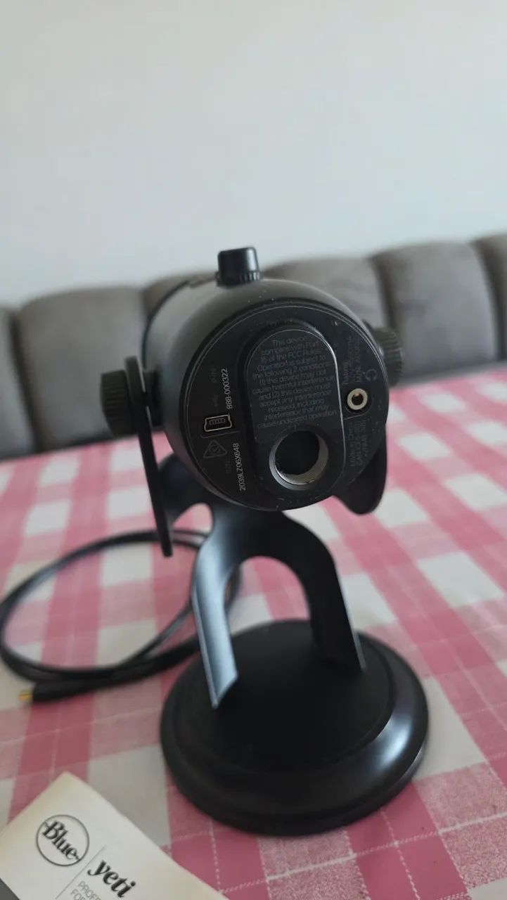 Microfone Blue Yeti - defeito na entrada USB - Foto 4