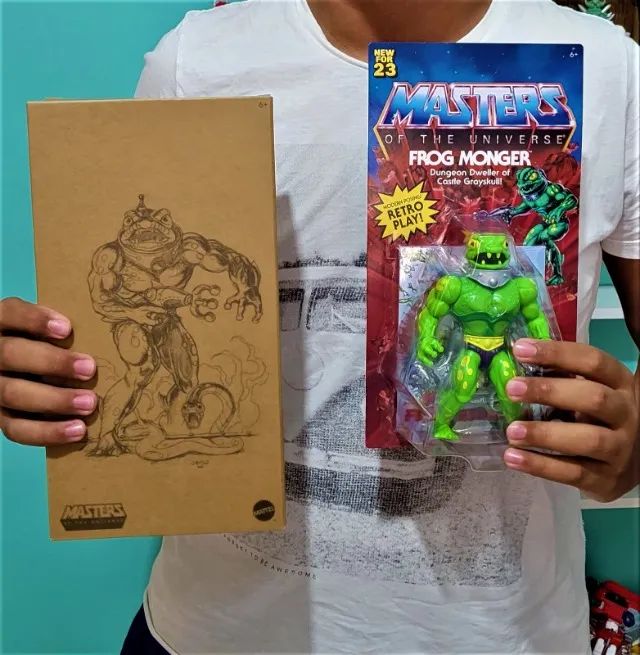 He-man FROG MONGER ORIGINS IMPORTADO - Foto 4